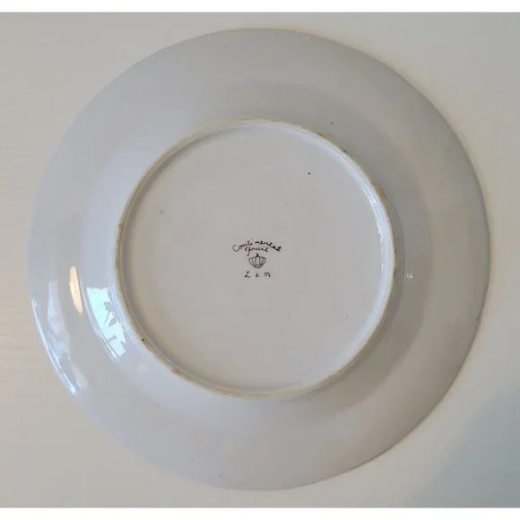 Vintage Lipper & Mann Continental Fruit Salad Plate 8” Diameter - Picture 4 of 5